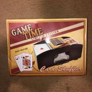 Saddlebred Game Time Card Shuffler Limited Edition